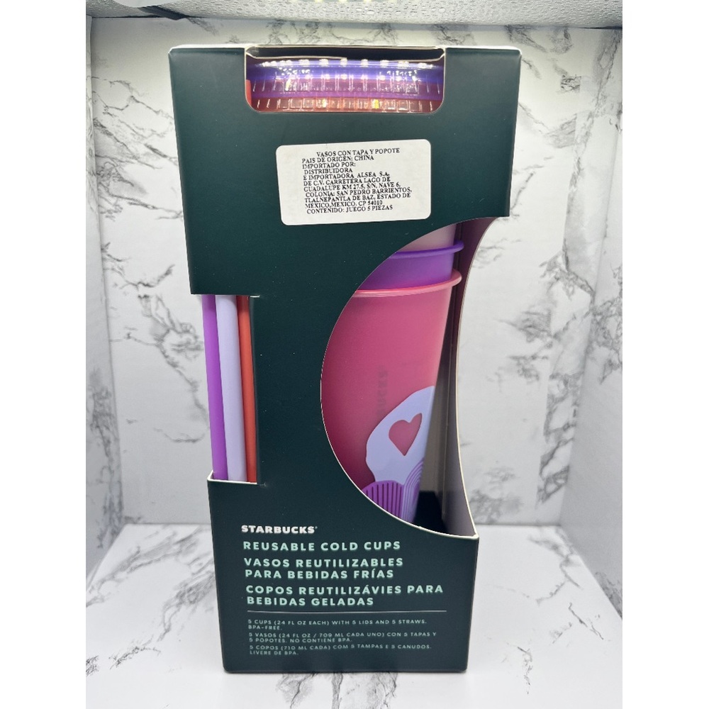 ✨💖 Starbucks Valentine's Cold cups 💖✨